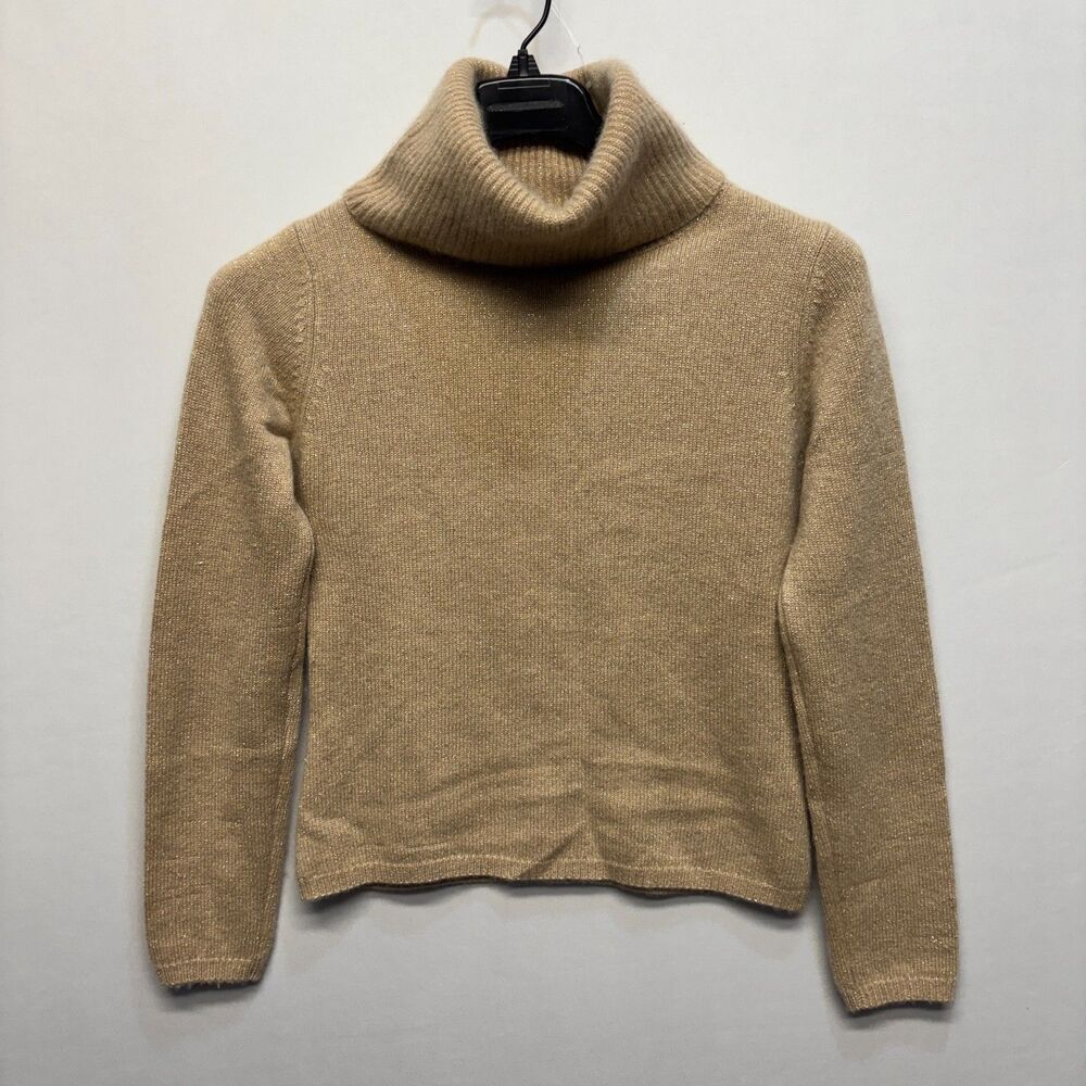 Mariele Waithe Women 100% Cashmere Sweater Size Medium Cowl Neck C096 -29